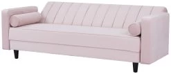 Habitat Preston Clic Clac Velvet Sofa Bed - Pink -Habitat Shop 9478255 R Z008A