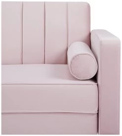 Habitat Preston Clic Clac Velvet Sofa Bed - Pink -Habitat Shop 9478255 R Z009A