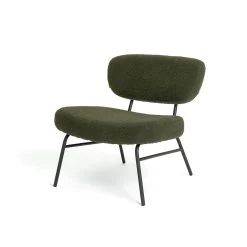 Habitat Cole Boucle Accent Chair - Khaki -Habitat Shop 9488135 R Z002A