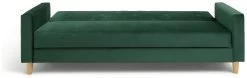 Habitat Brooks Clic Clac Storage Fabric Sofa Bed - Green -Habitat Shop 9504466 R Z006A