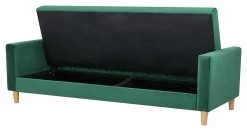 Habitat Brooks Clic Clac Storage Fabric Sofa Bed - Green -Habitat Shop 9504466 R Z008A