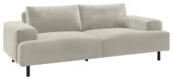 Habitat Julien Velvet 3 Seater Sofa - Natural -Habitat Shop 9520127 R Z008A