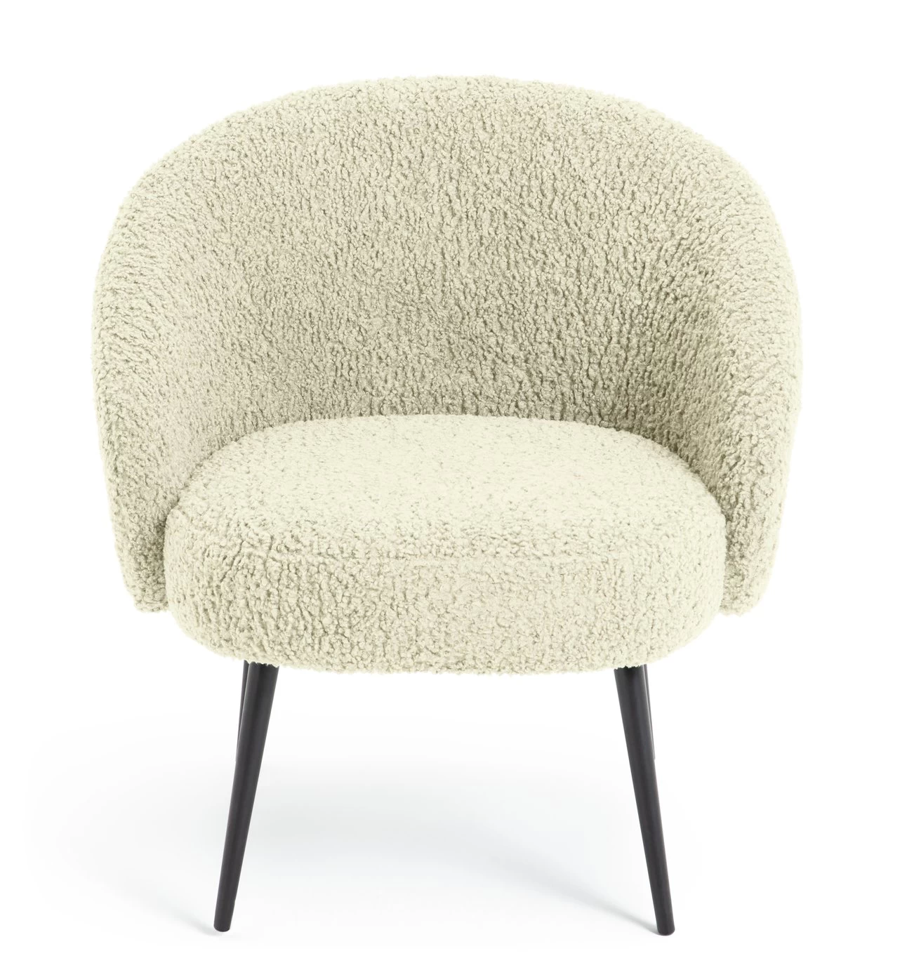 Habitat Ash Boucle Accent Chair - Cream 1 Habitat Ash Boucle Accent Chair - Cream