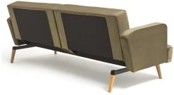 Habitat Andy Clic Clac Velvet Sofa Bed - Sage -Habitat Shop 9531082 R Z005A