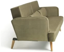 Habitat Andy Clic Clac Velvet Sofa Bed - Sage -Habitat Shop 9531082 R Z007A