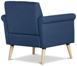 Habitat Evie Fabric Armchair In A Box - Navy -Habitat Shop 9551691 R Z003A