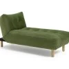 Habitat Kota Fabric Corner Chaise Sofa Bed - Green