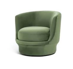 Habitat Ronda Velvet Accent Chair - Olive Green -Habitat Shop 9613058 R Z002A