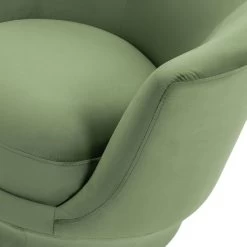 Habitat Ronda Velvet Accent Chair - Olive Green -Habitat Shop 9613058 R Z006A